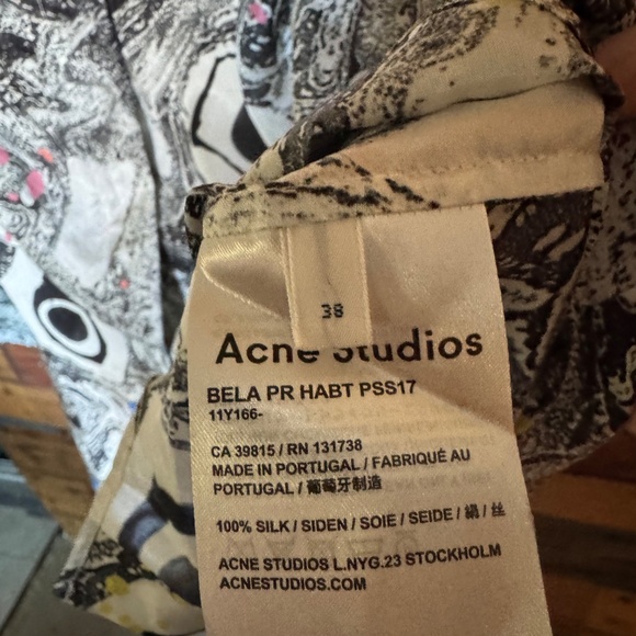 Acne Studios Silk Shirt - Picture 3 of 5